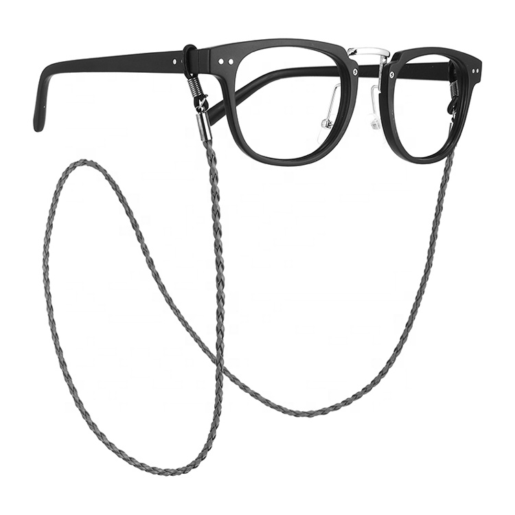 Massengroßhandels-justierbare leere lederne Sonnenbrillen-Brillen-Ketten&Schnüre