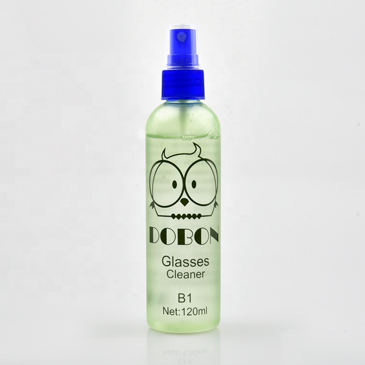 120 ml Brillenreiniger-Flüssigkeit Custom Plastic Bottle Spray