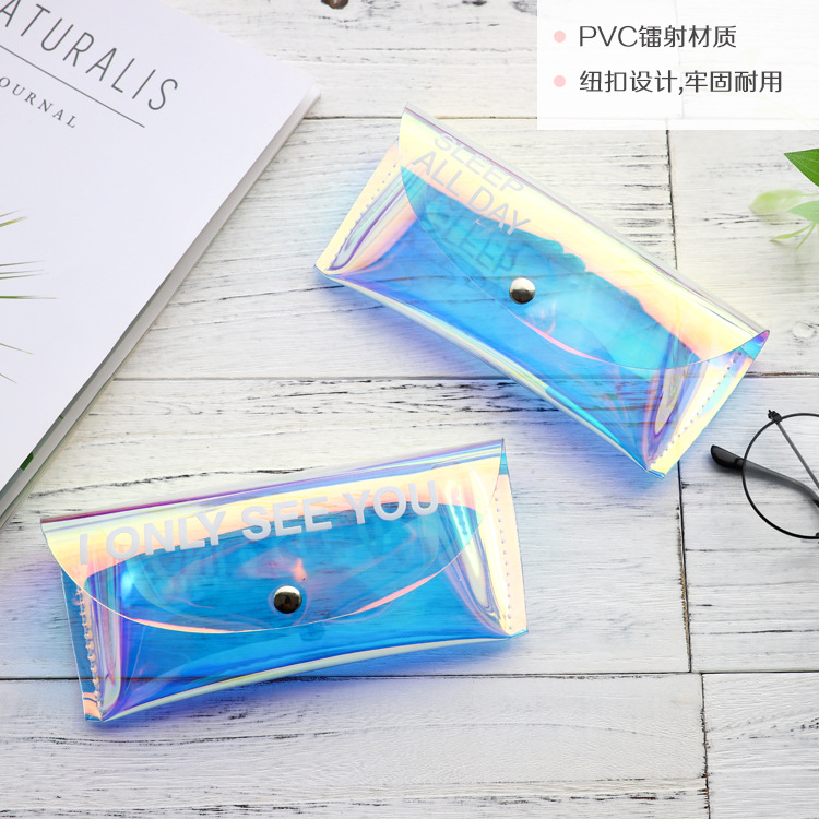 Kundenspezifischer niedlicher transparenter PVC-Sonnenbrillen-Kasten &nbsp;