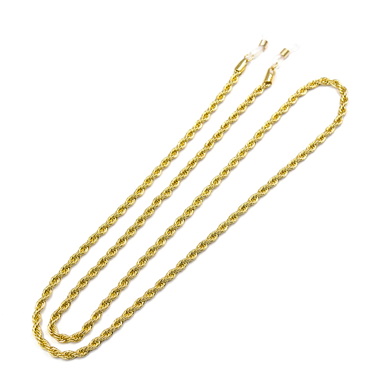 Mode-Brillenkette für Frauen, Metall, Sonnenbrillen, Ketten und Kordeln
