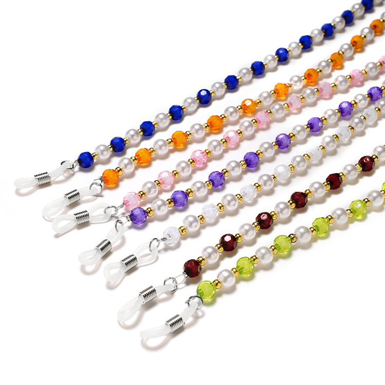 Art- und Weiseperlen-Korn-Ketten-Bügel-Fabrik-Großhandelsperlen-Brillen Chains&Cords